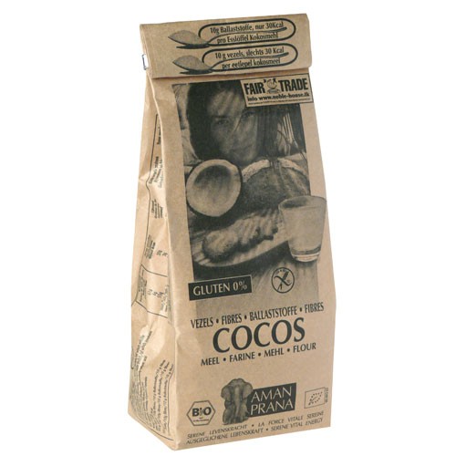Aman Prana - Farine de noix de coco BIO 500g