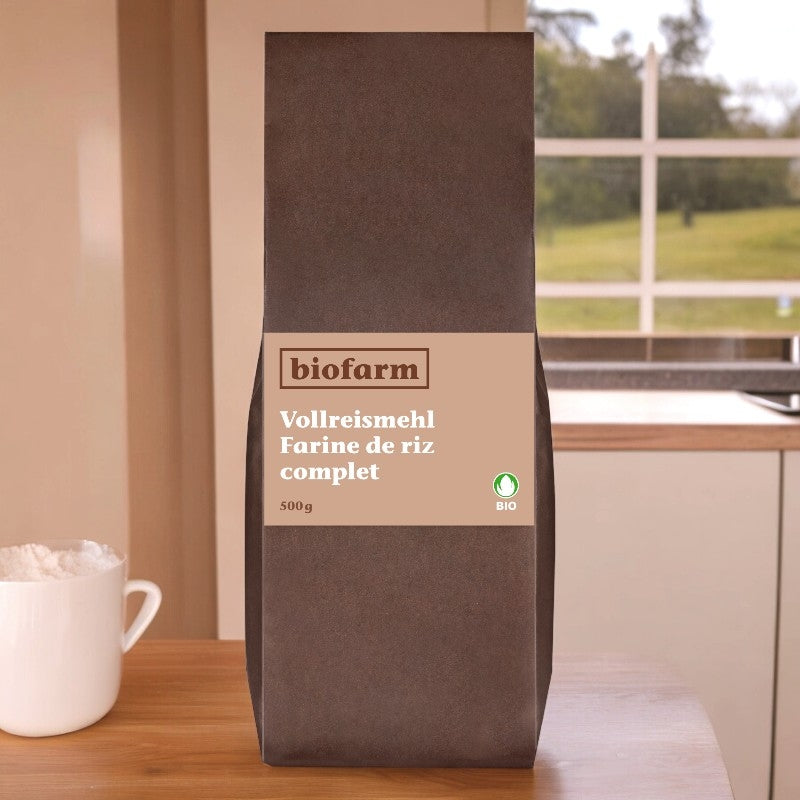 Biofarm - Farine de riz BIO 500g
