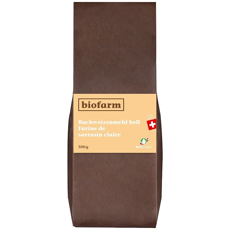 Biofarm - Farine de sarrasin claire suisse BIO 500g