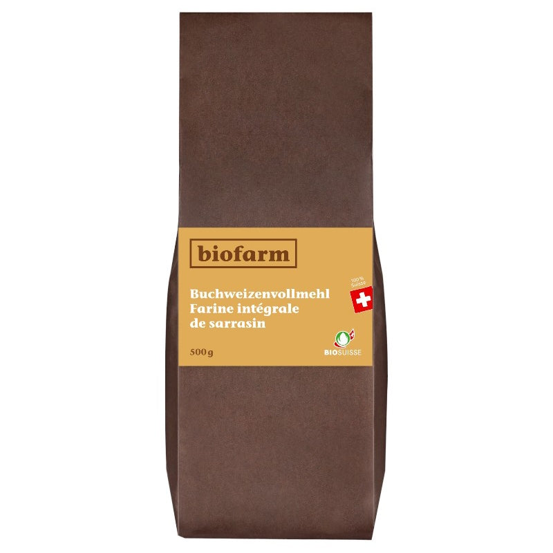 Biofarm - Farine intégrale de sarrasin suisse BIO 500g