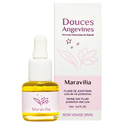 Douces Angevines - Fluide de jour divin BIO 47 plantes rares 15ml