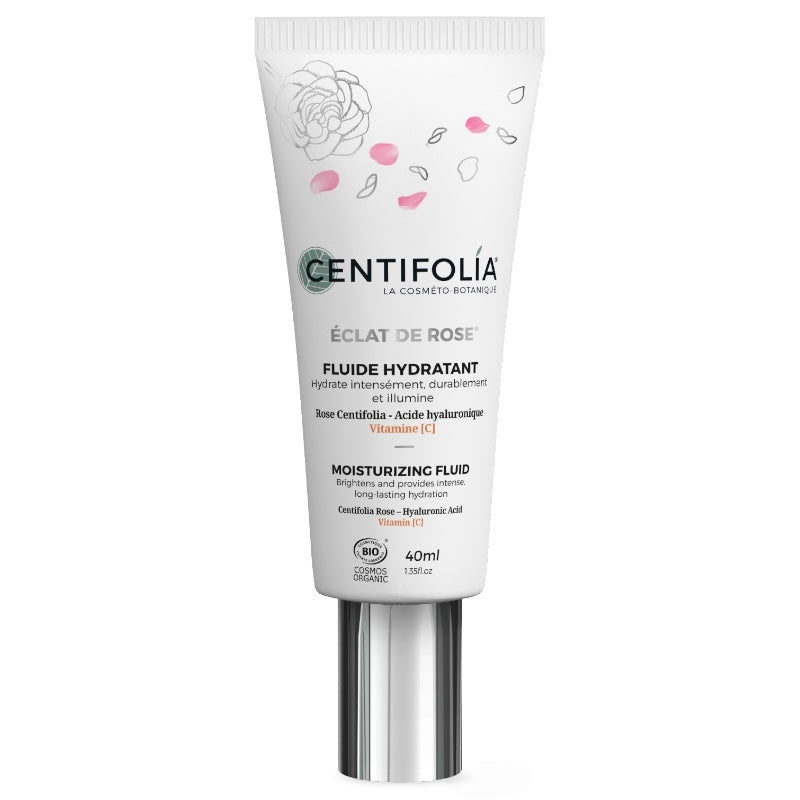Centifolia - Fluide hydratant BIO rose 40ml