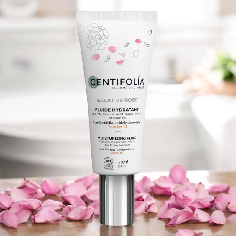 Centifolia - Fluide hydratant BIO rose 40ml