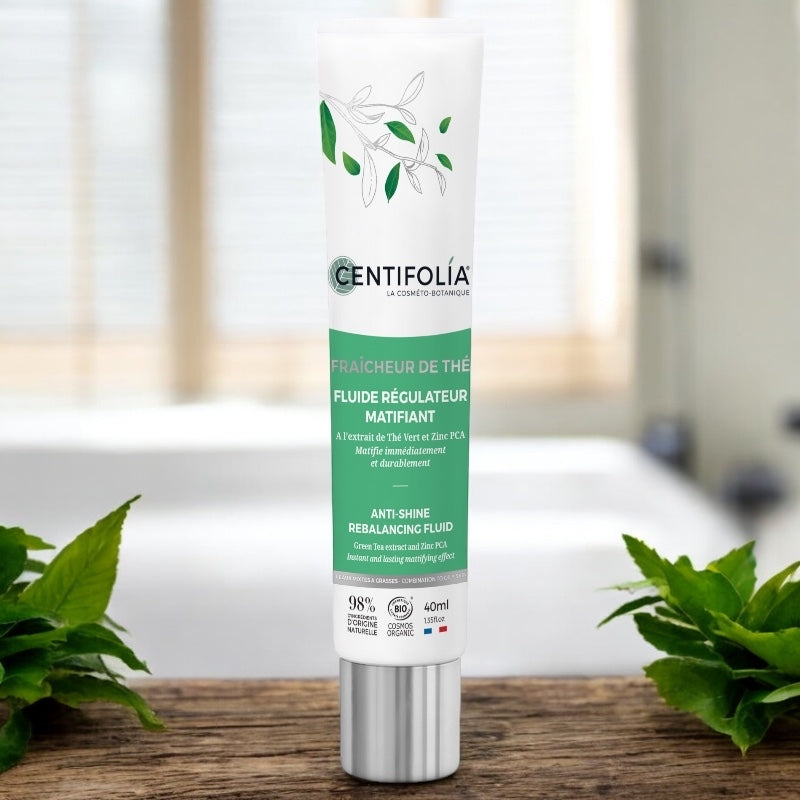 Centifolia - Fluide régulateur matifiant BIO thé vert 40ml