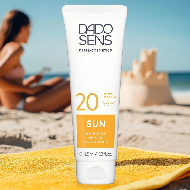 Dado Sens - Sonnenschutzfluid LSF 20 - empfindliche Haut - 125ml