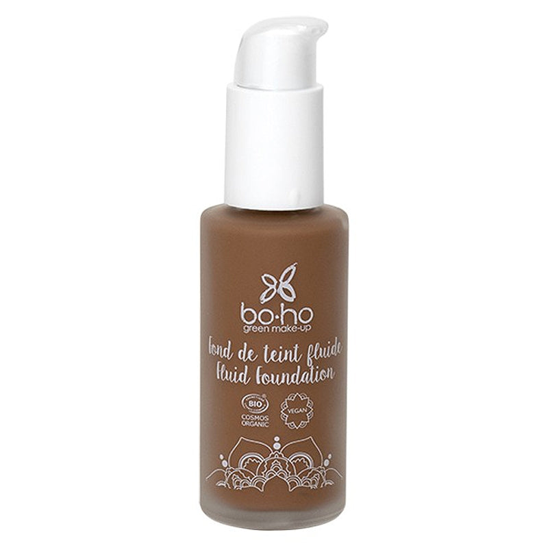 Boho Green Make-up - Flüssige Foundation Café au Lait Nr. 10 BIO 30ml