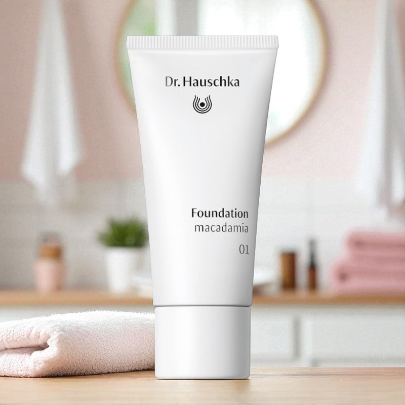 Dr. Hauschka - Fond de teint liquide BIO N°01 macadamia 30ml