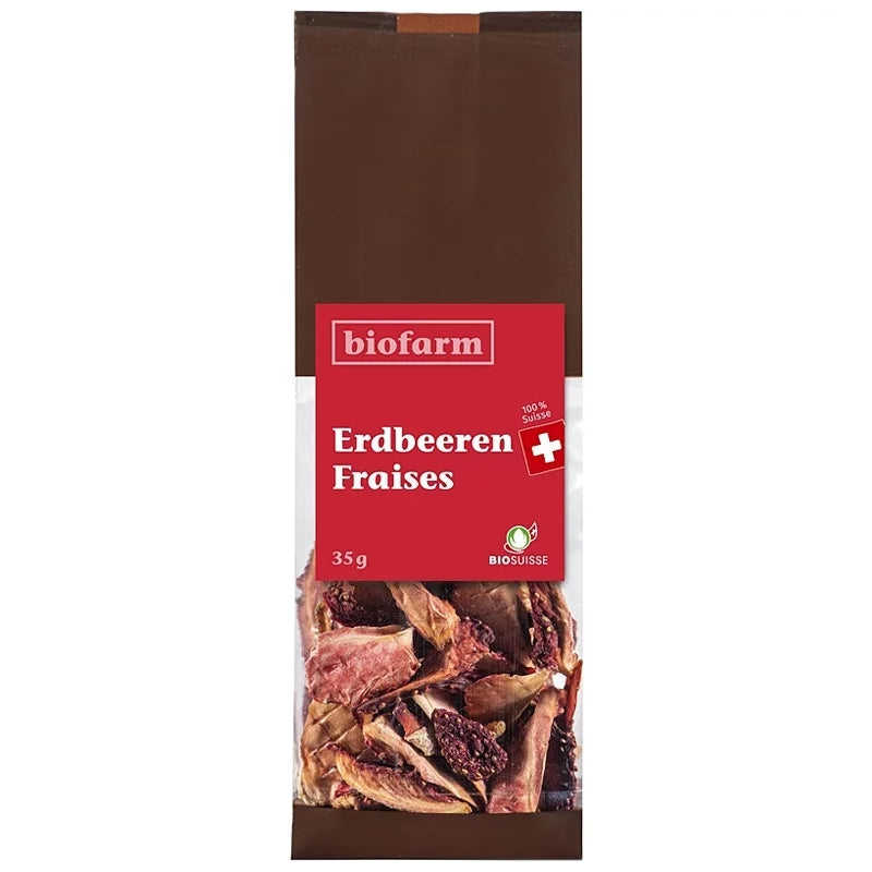 Biofarm - Fraises suisses BIO 35g
