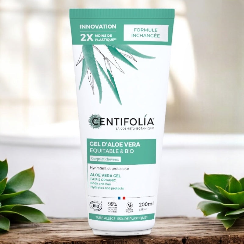 Centifolia - Gel d'aloe vera corps & cheveux BIO 200ml