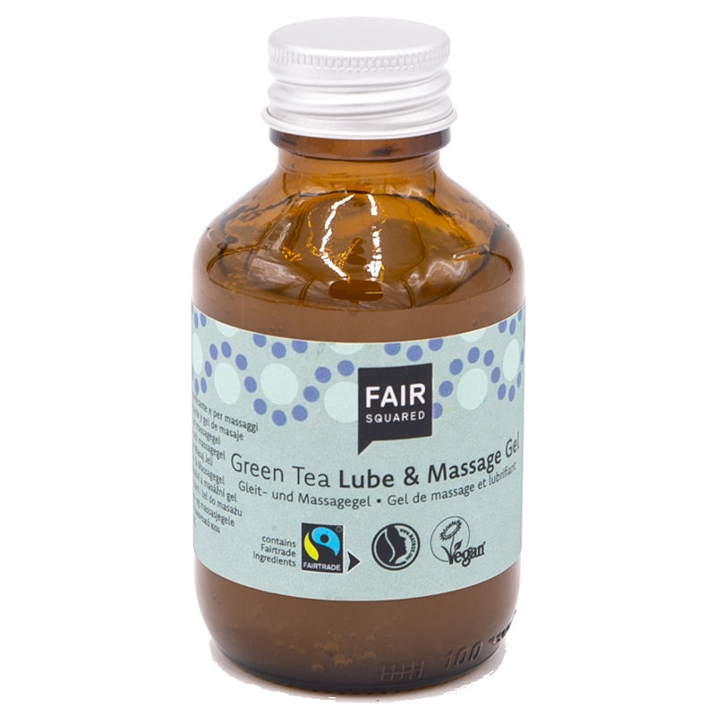 Fair Squared - Gel de massage & lubrifiant BIO thé vert 100ml