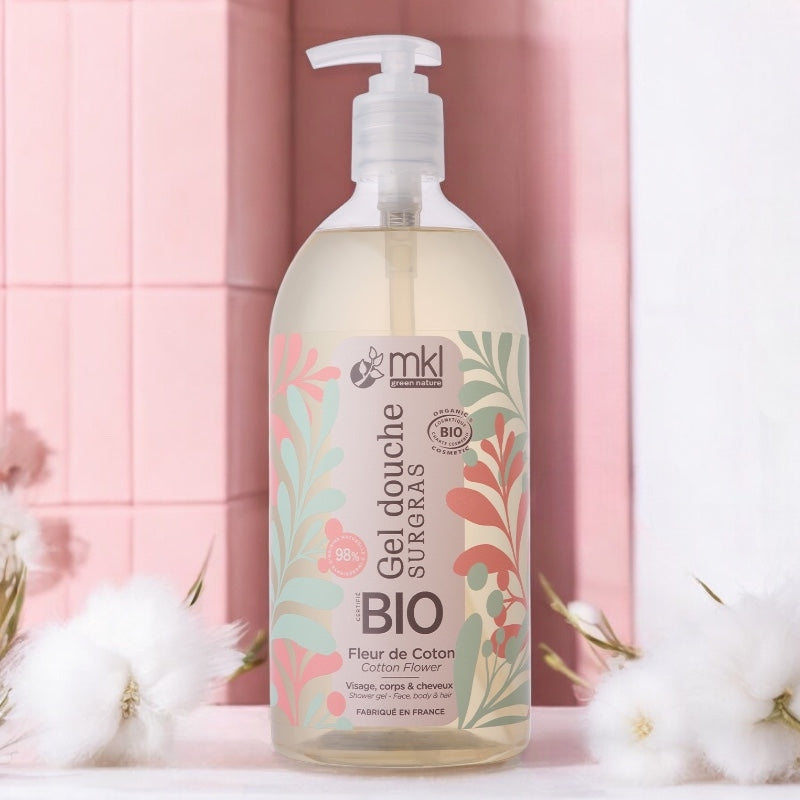 Duschgel Baumwollblüte BIO 1l
