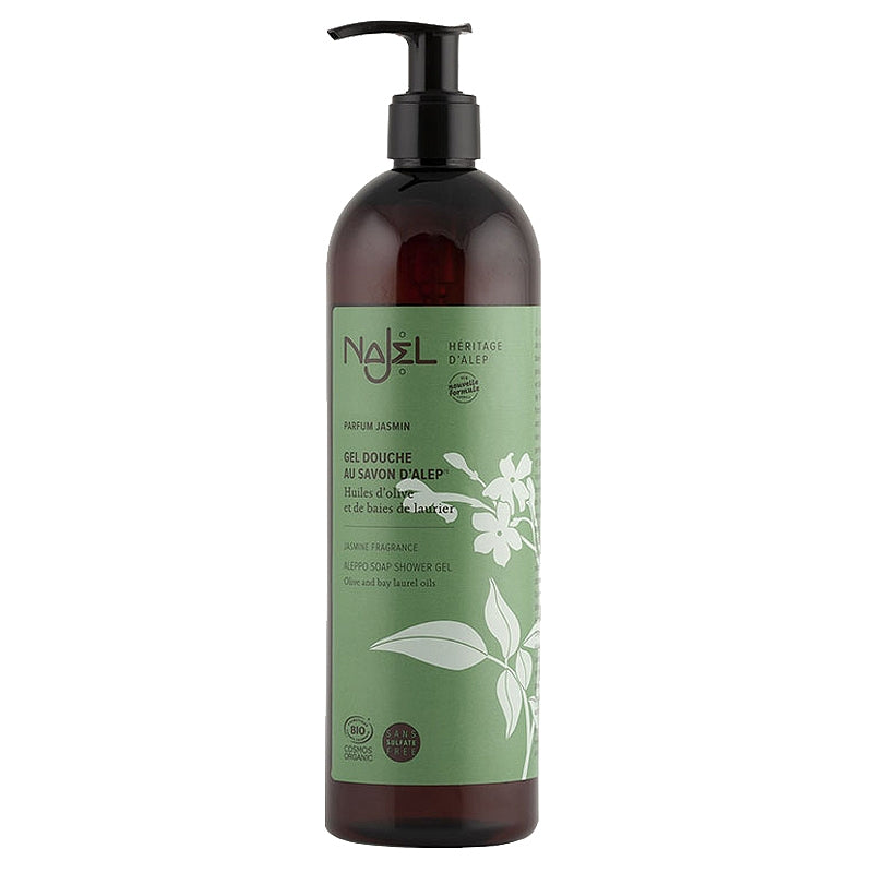Duschgel Aleppo-Seife BIO - Jasmin