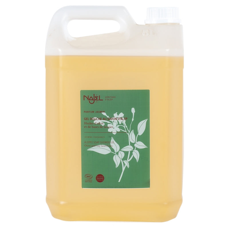 Duschgel BIO mit Aleppo-Seife - Jasmin-Duft