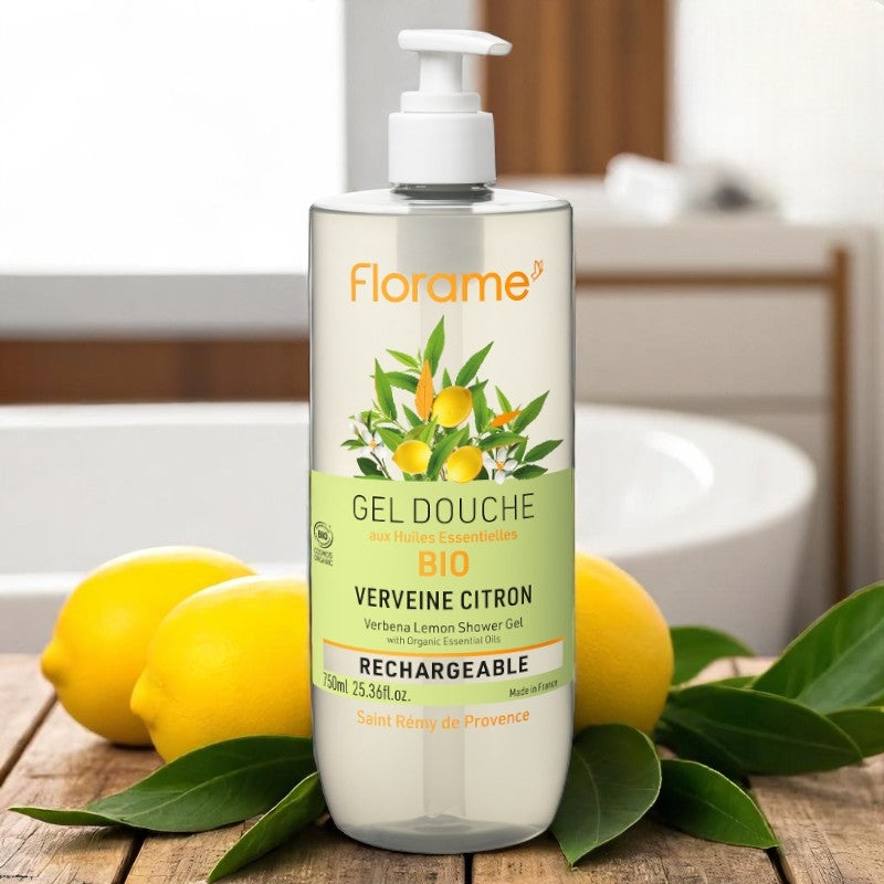 Florame - Duschgel Zitronenverbene BIO 750ml
