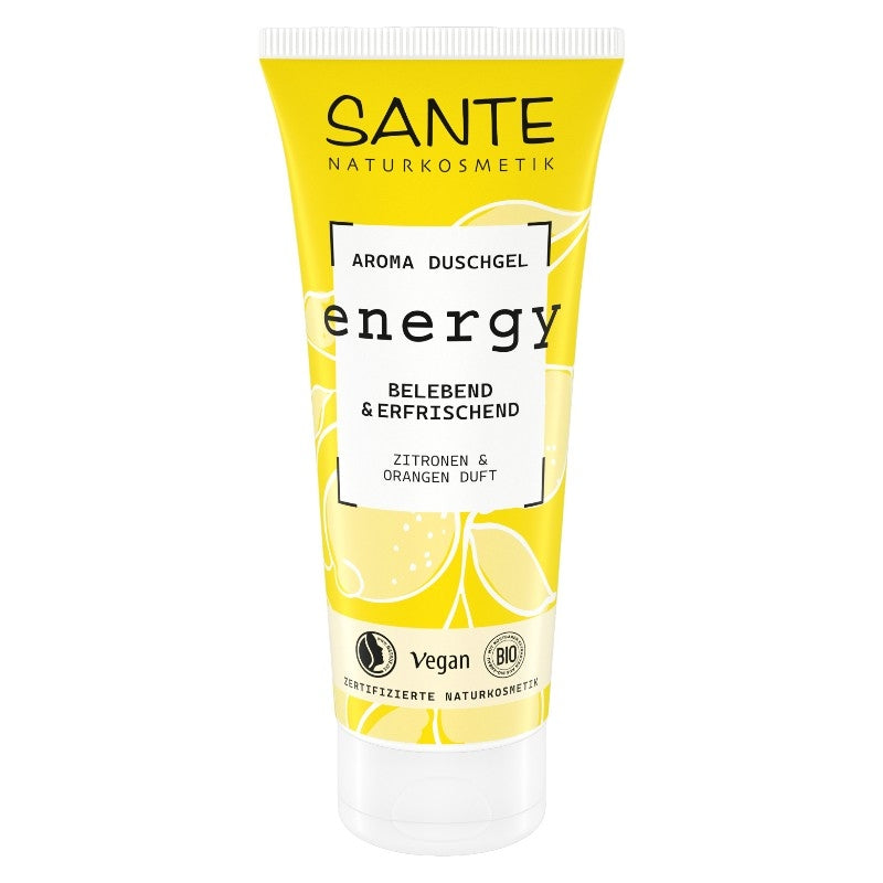 Energy-Duschgel Zitrone & Orange BIO