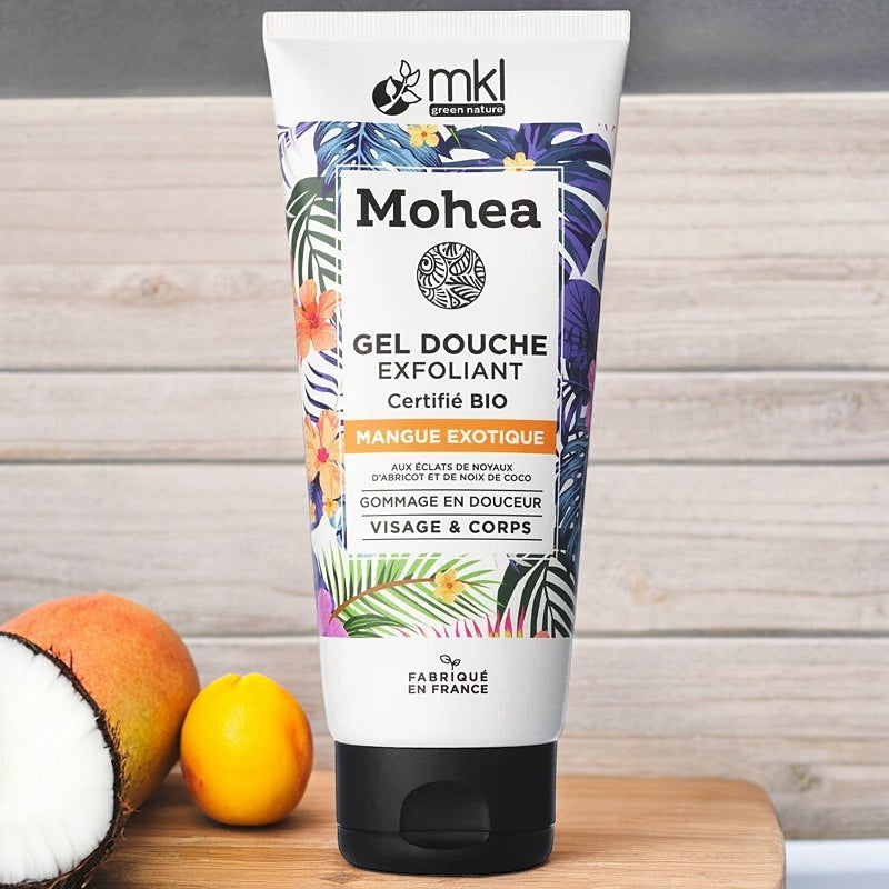 Exfolierendes Duschgel exotische Mango BIO