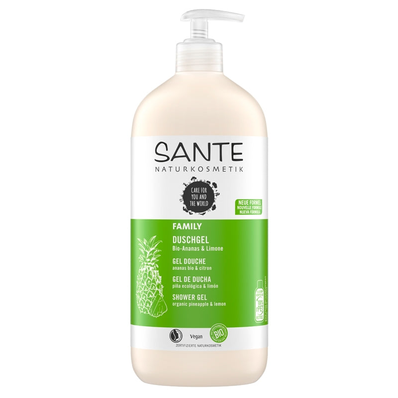 Gel douche famille BIO ananas & citron
