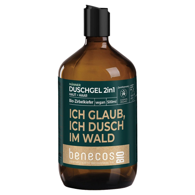Benecos - Duschgel Haut & Haar 2-in-1 Zirbelkiefer BIO 500ml
