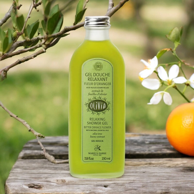 Gel douche relaxant BIO olive & fleur d'oranger