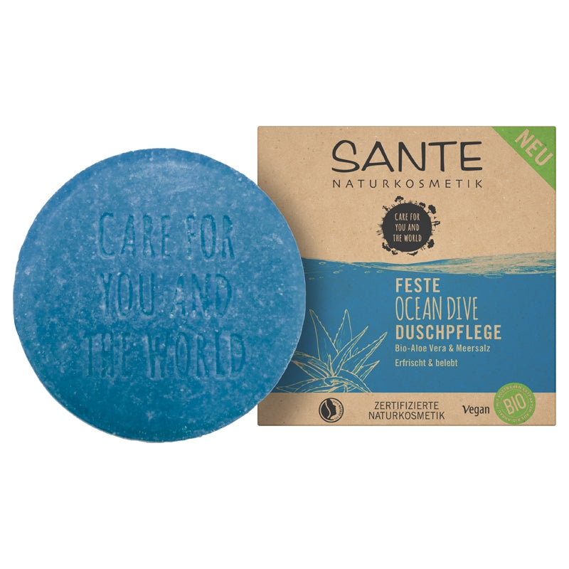 Festes Duschgel Aloe Vera & Meersalz BIO