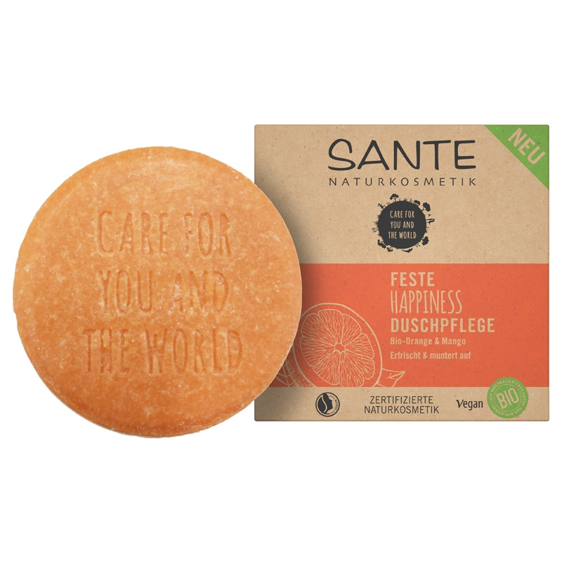 Gel douche solide BIO orange & mangue