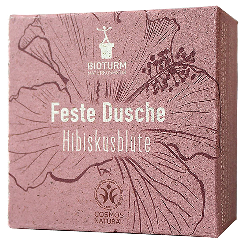 Bioturm - Festes Duschgel Hibiskusblüte 100g