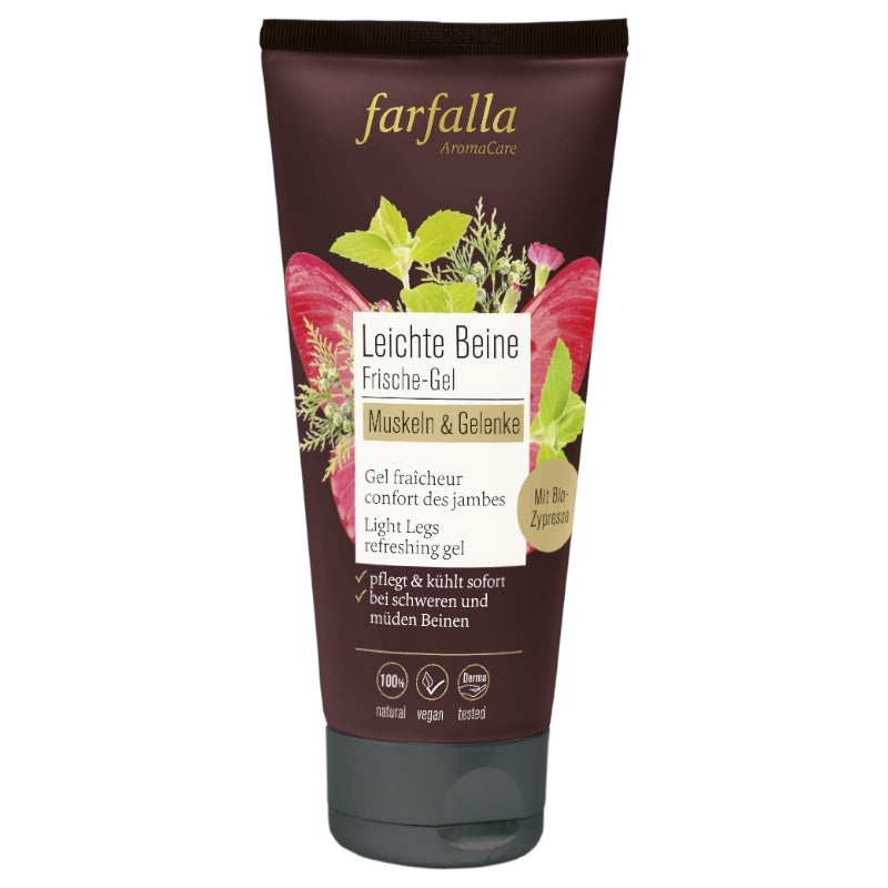 Farfalla - Erfrischendes Bein-Gel Pfefferminze BIO 100ml
