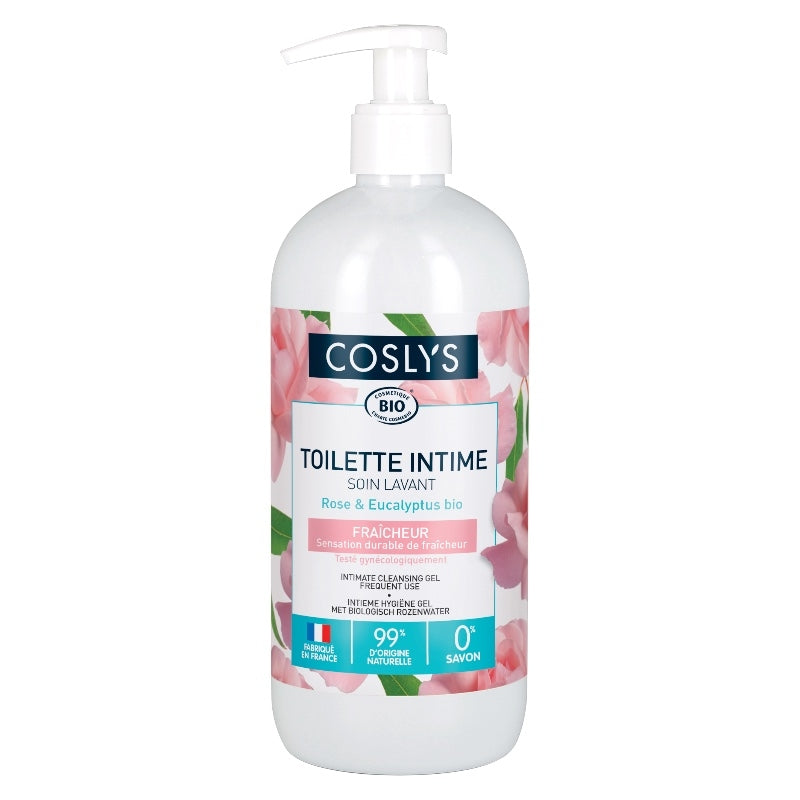 Coslys - Erfrischendes Intimgel Rose & Eukalyptus BIO 500ml