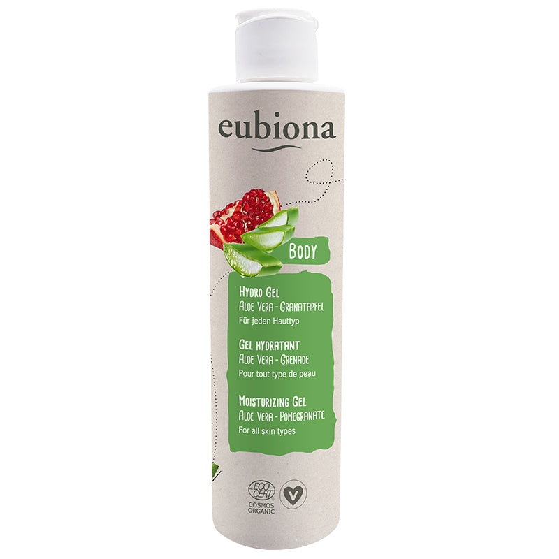 Eubiona - Feuchtigkeitsgel Aloe Vera & Granatapfel BIO 200ml