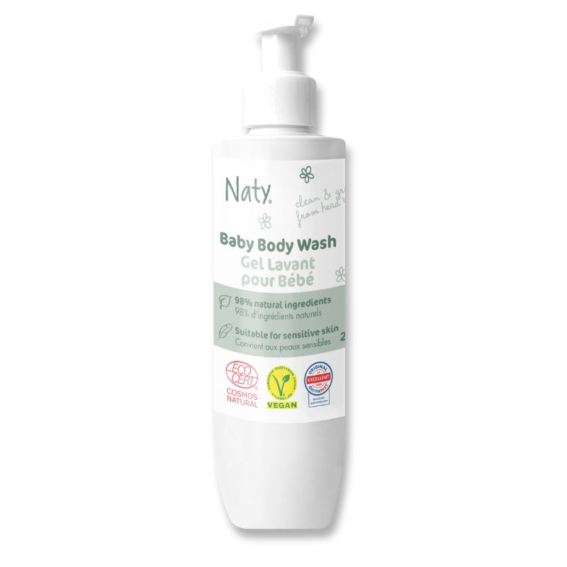 Baby-Waschgel mit Kamille und Ringelblume - 240 ml - Naty