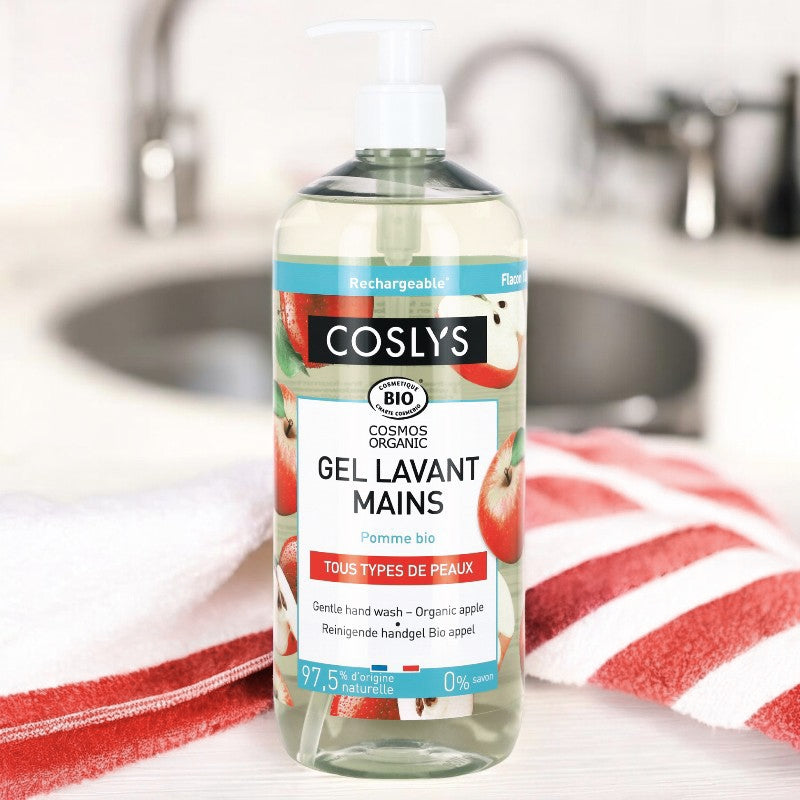 Coslys - Gel lavant mains BIO pomme 1l