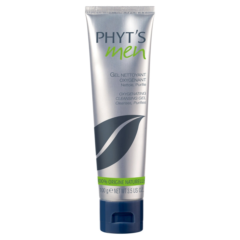 Gel nettoyant oxygénant homme BIO menthe & ginseng