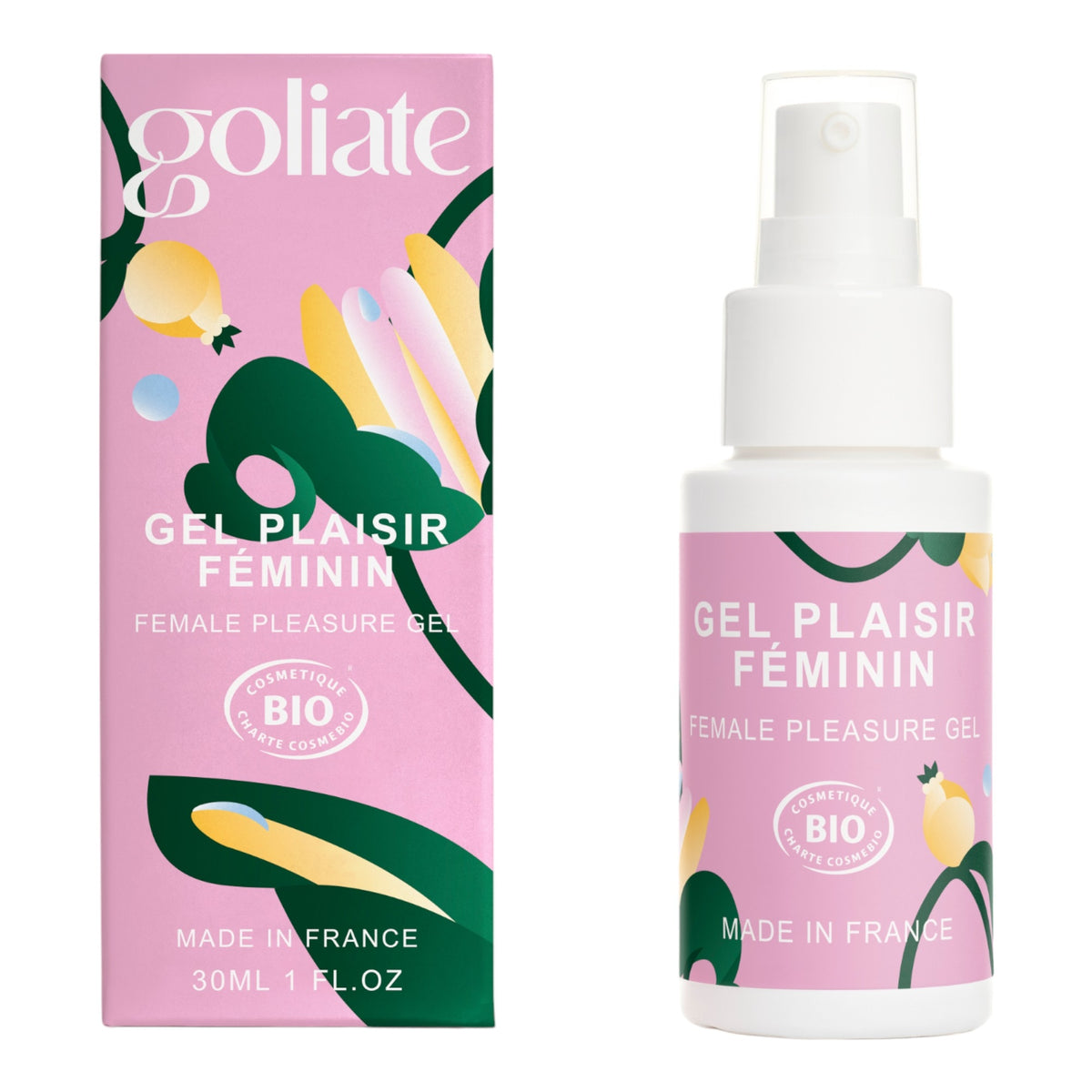 Goliate - Gel plaisir féminin BIO 30ml