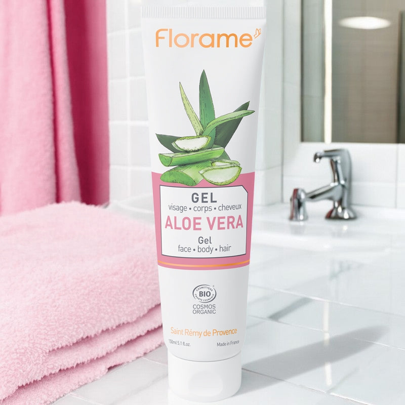 Florame - Gel visage, corps & cheveux BIO aloe vera 150ml