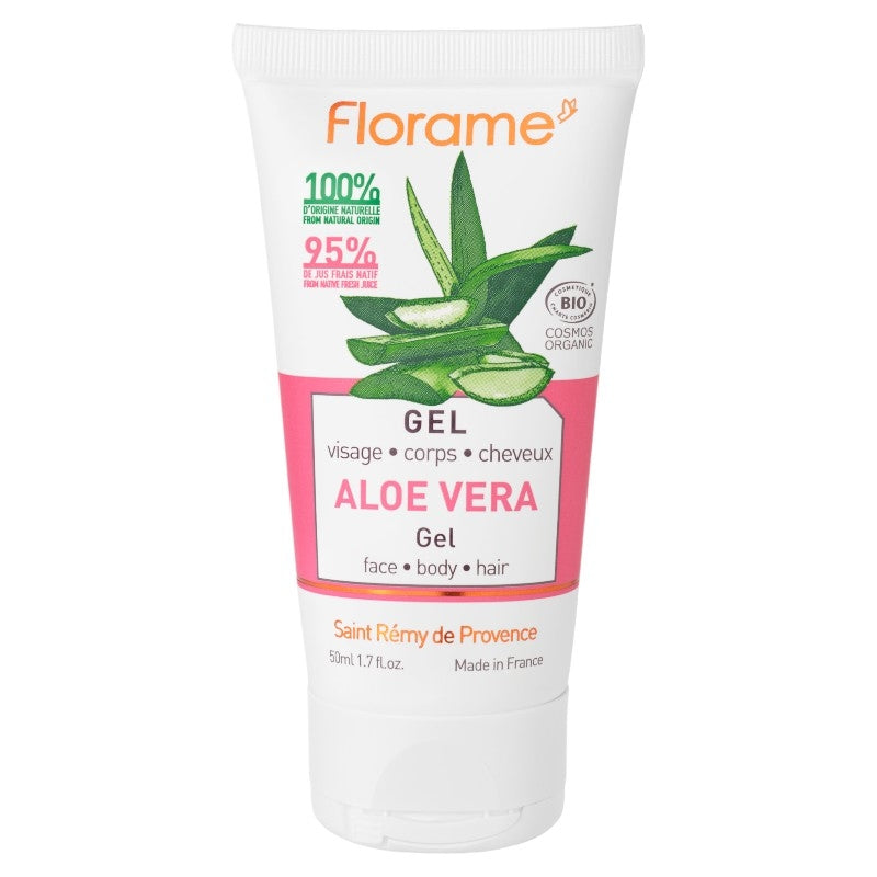 Florame - Gel visage, corps & cheveux BIO aloe vera 50ml