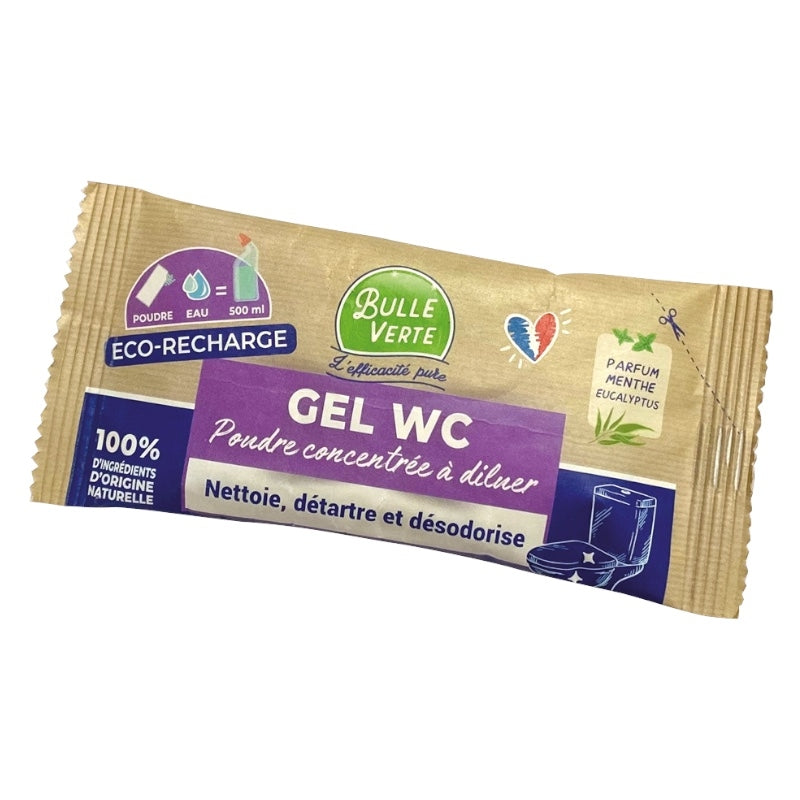 Bulle Verte - ECO Mint & Eucalyptus Powder Toilet Gel - 1 Stück