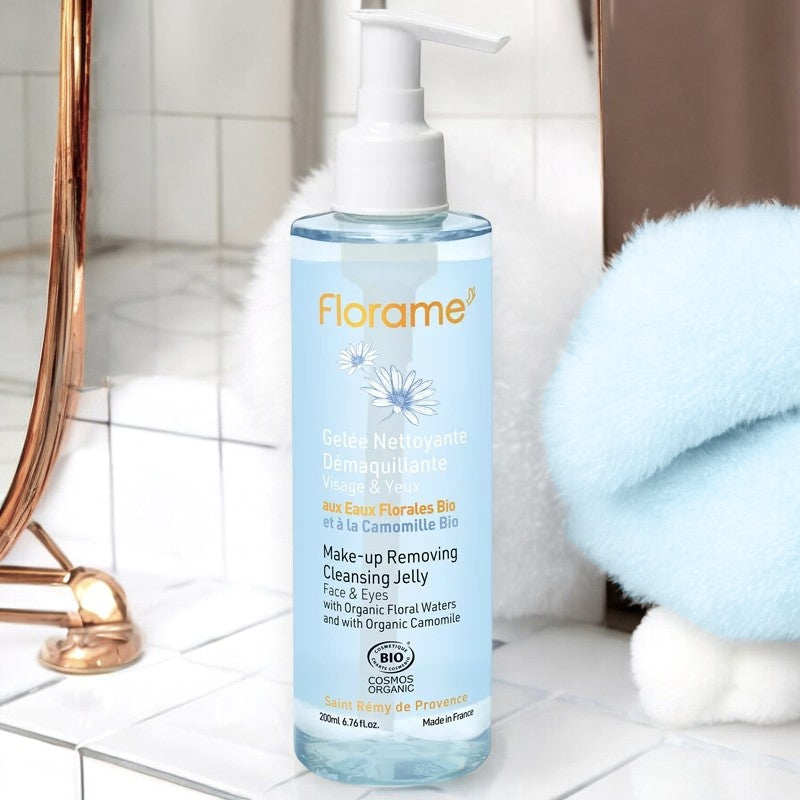 Florame - Gelée nettoyante démaquillante BIO camomille 200ml