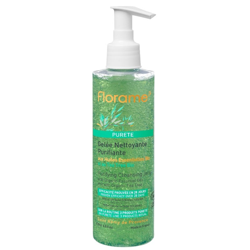 Florame - Klärendes Reinigungsgel Teebaum & Hamamelis BIO 200ml