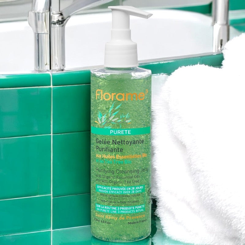Florame - Klärendes Reinigungsgel Teebaum & Hamamelis BIO 200ml