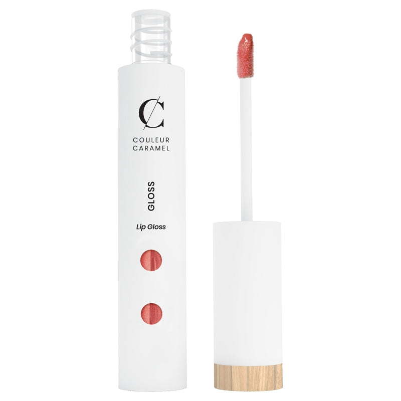 Couleur Caramel - Lipgloss Koralle perlmutt Nr. 808 BIO 5g