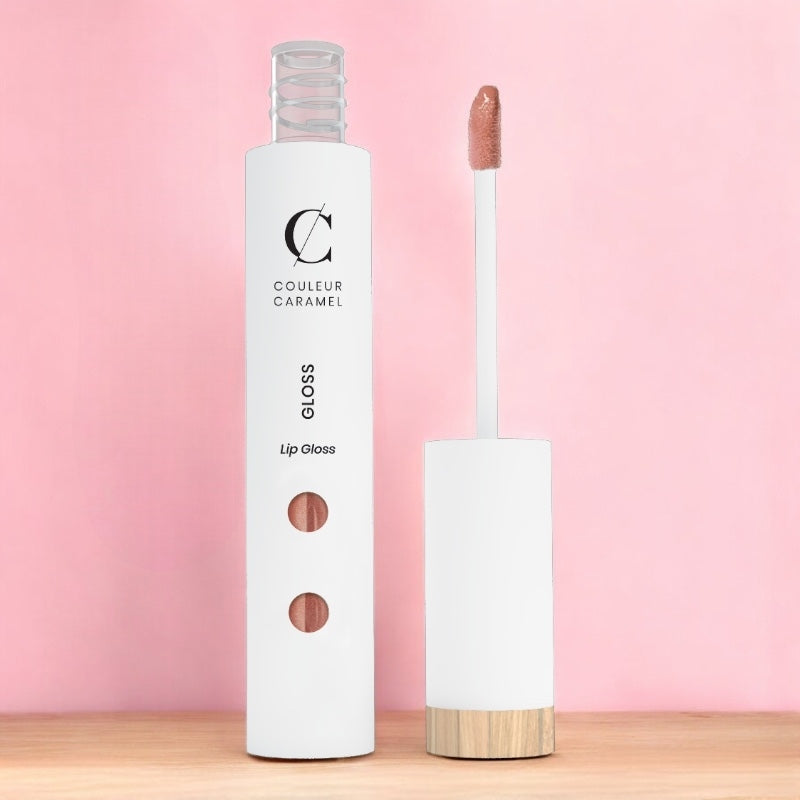Couleur Caramel - Lipgloss Frostbraun Nr. 814 BIO 5g