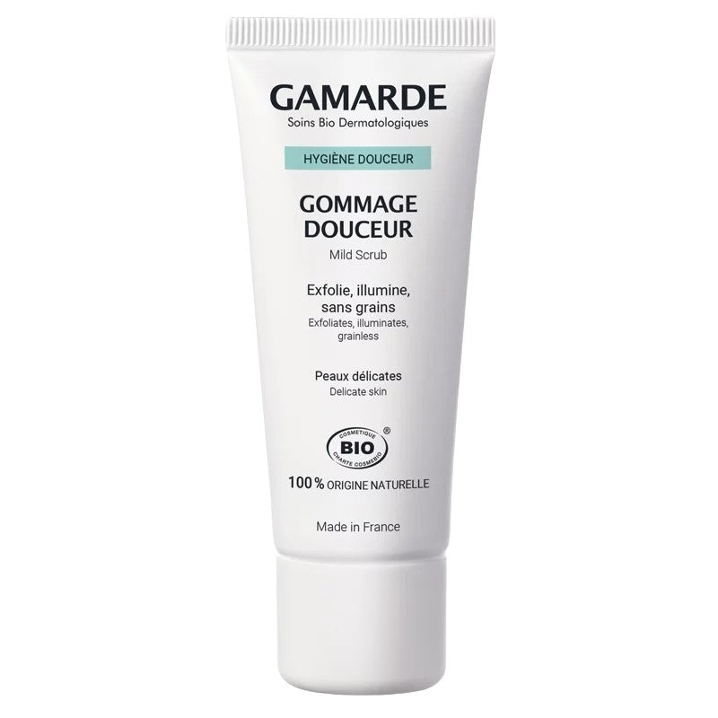 Gamarde - Gommage douceur BIO - exfolie, illumine, sans grains - 40g