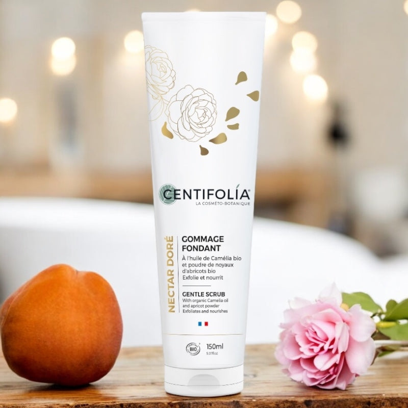 Centifolia - Gommage fondant BIO camélia & poudre d'abricots 150ml