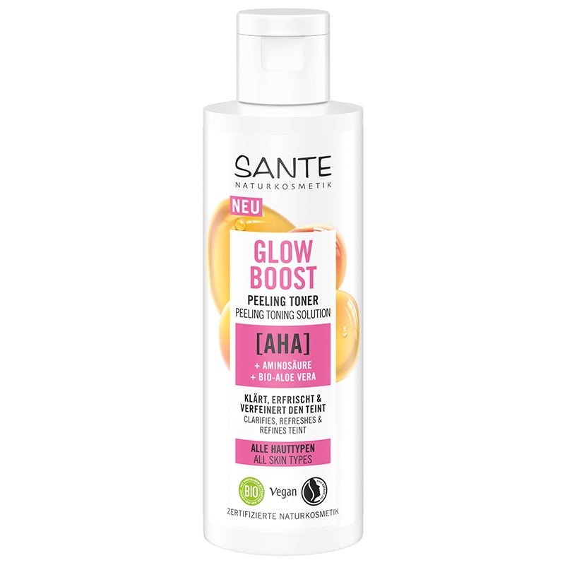 Gommage tonique Glow Boost BIO AHA & aloe vera