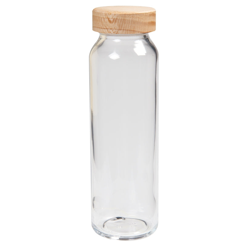 Ah Table ! - Gourde en verre 25 cl bouchon bois hermétique