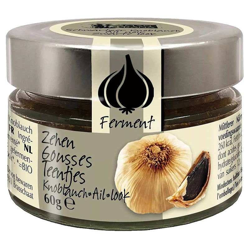 Aman Prana - Gousses d'ail noir BIO 60g