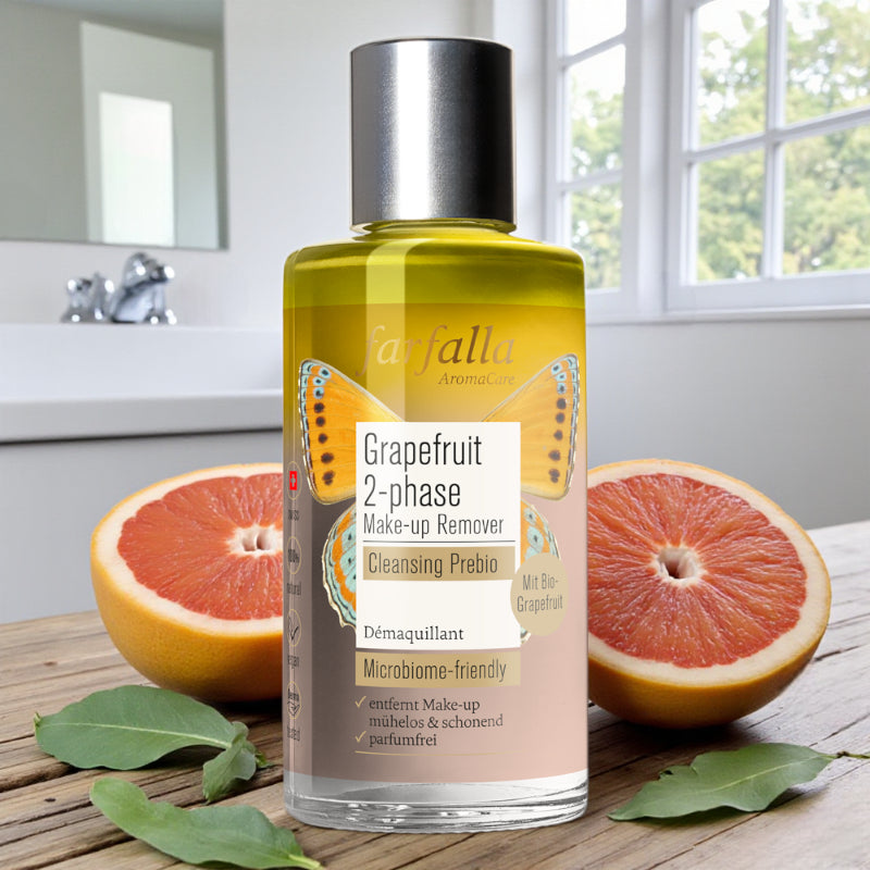 Farfalla - 2-Phasen-Make-up-Entferner Grapefruit BIO 60ml