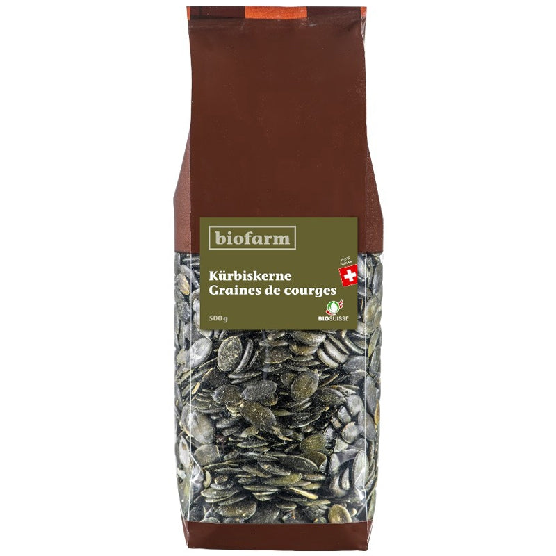 Biofarm - Graines de courge suisse BIO 500g