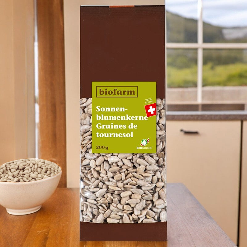 Biofarm - Graines de tournesol suisse BIO 200g