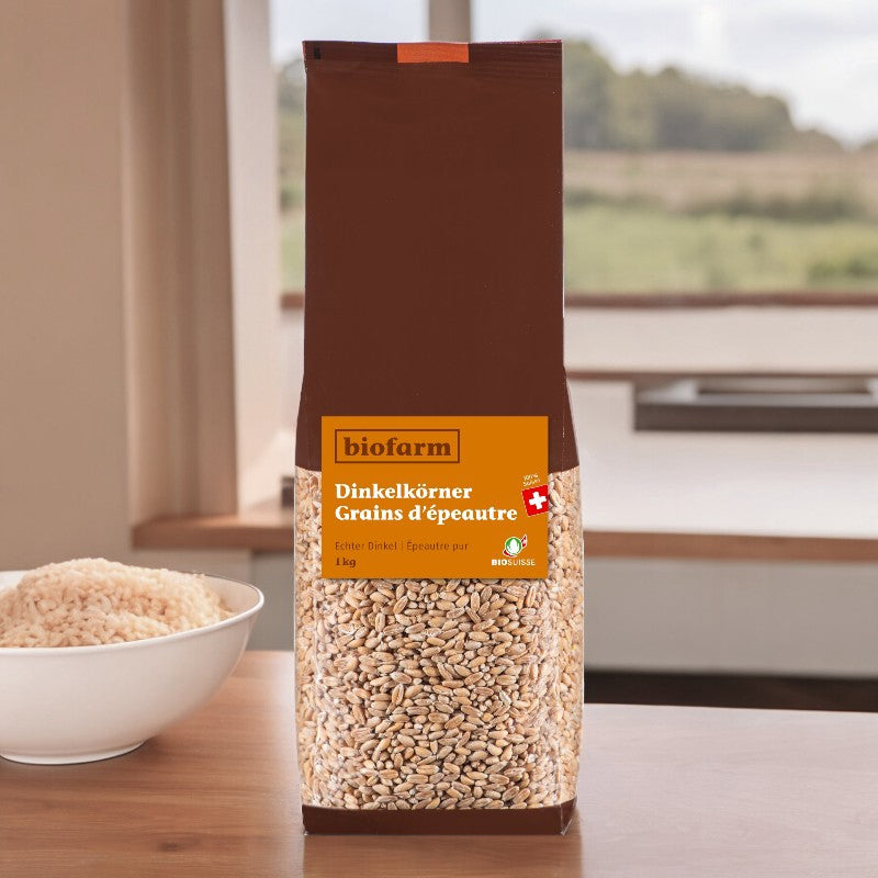 Biofarm - Grains d'épeautre suisse BIO 1kg